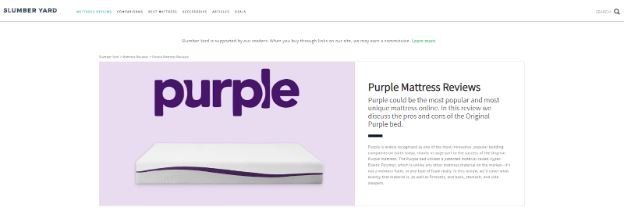 Slumber Yard Top Money Generating Page