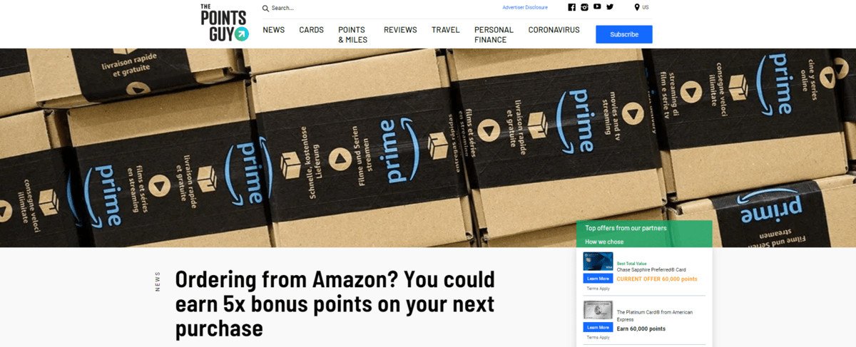 Pointsguy Top Informal Page