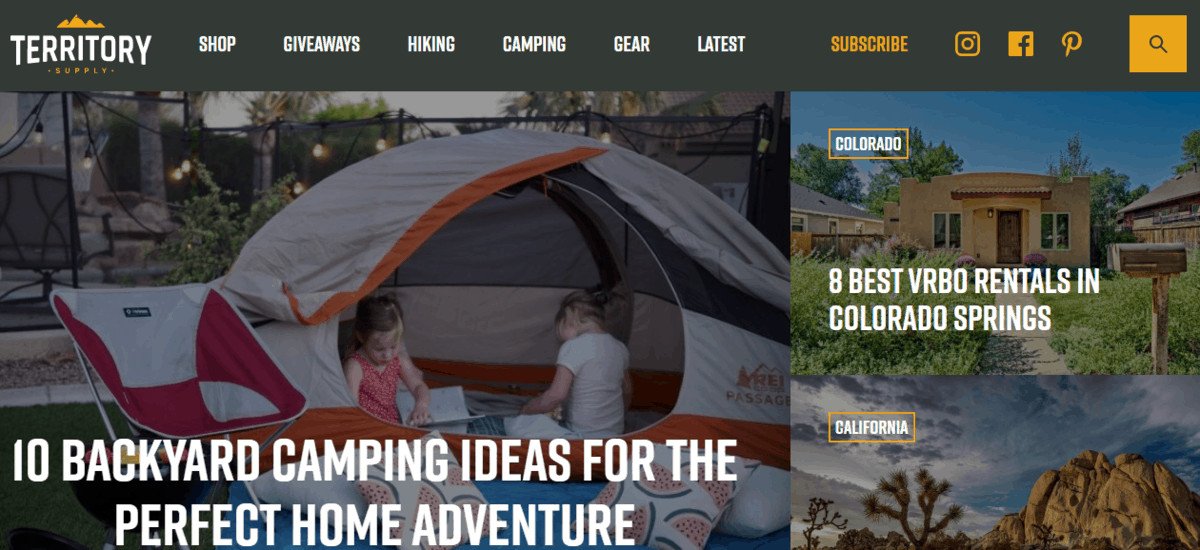 Territory Supply Website