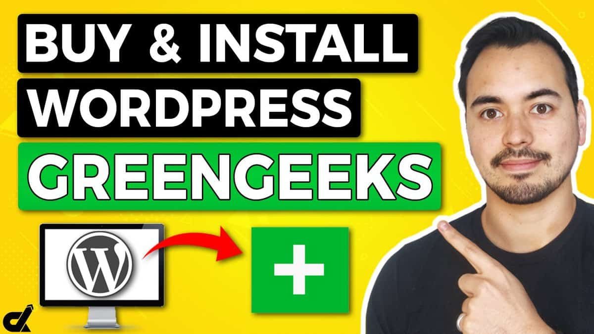 Install WordPress on GreenGeeks