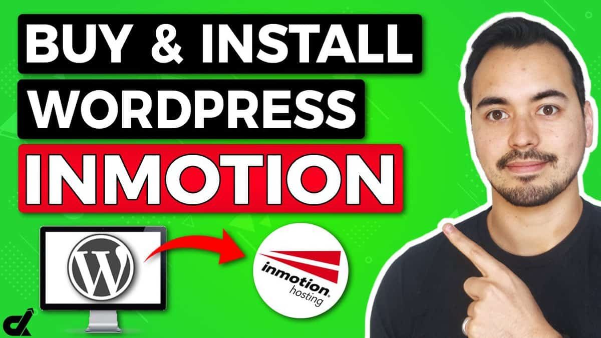 install wordpress on inmotion