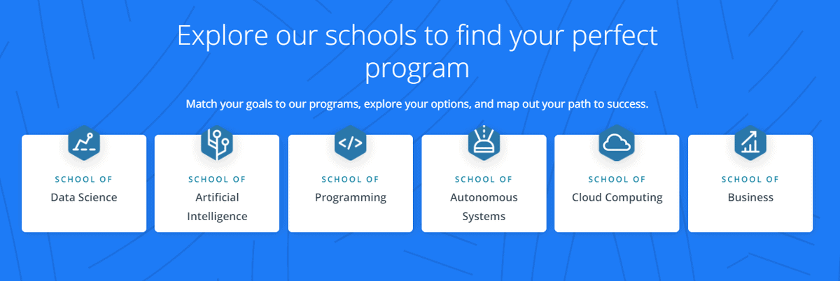 udacity school programs